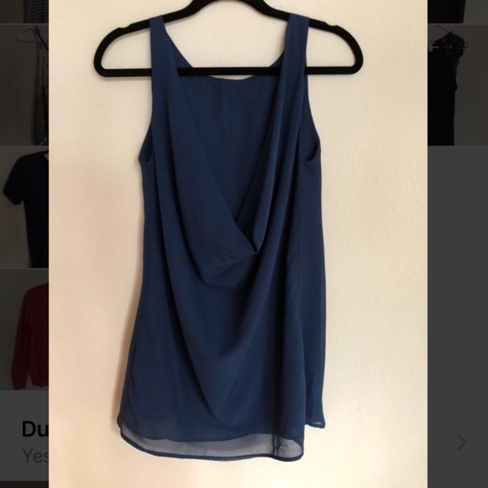 Navy Dress $16
